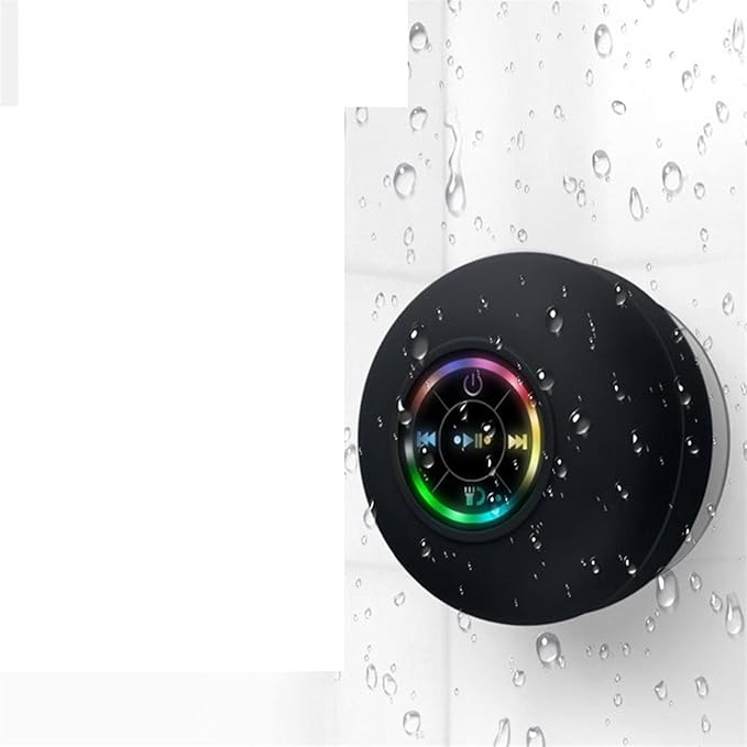 Large Suction Cup Waterproof Bluetooth Speaker