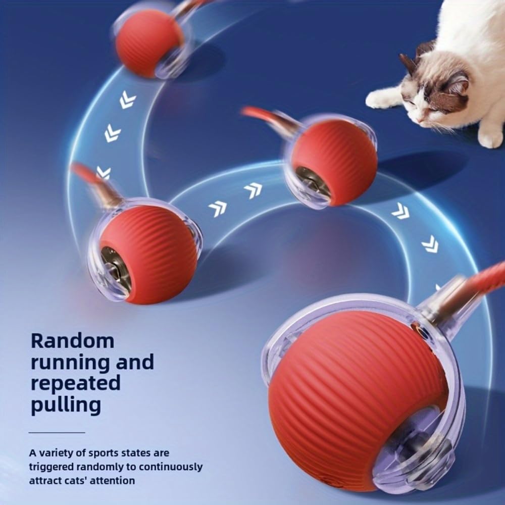 Viral Rolling Ball,Interactive Cat Ball Toy